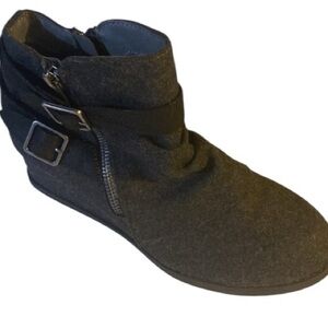 Jellypop Black Ankle Booties